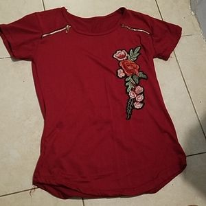 red shirt